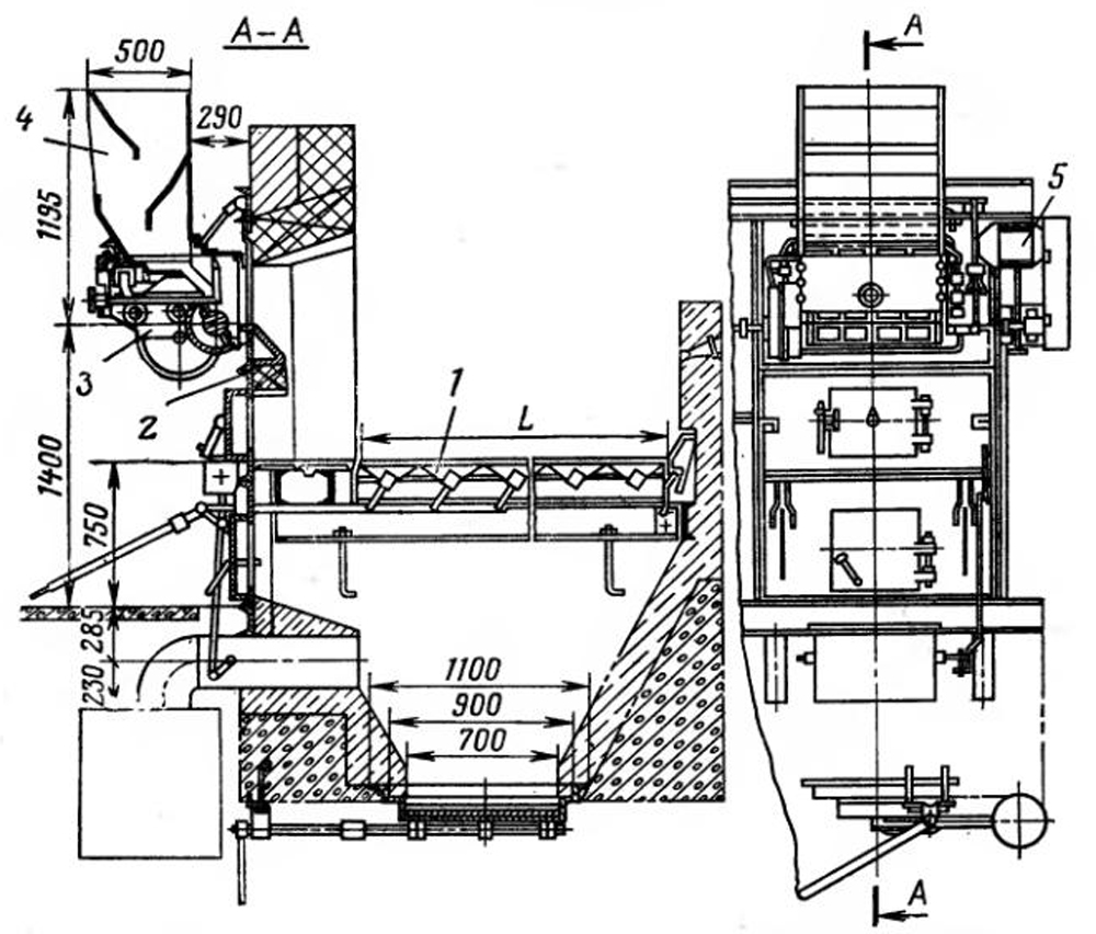 Механическая топка ПМЗ