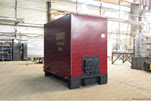 Угольный котел с золоуловителем 1.0 МВт