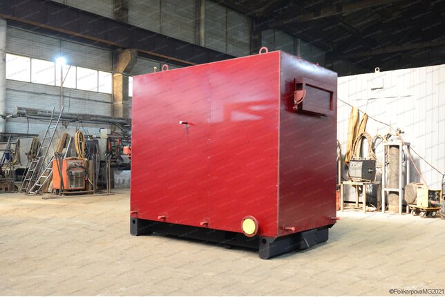 Котел на дровах 0.47 МВт промышленный