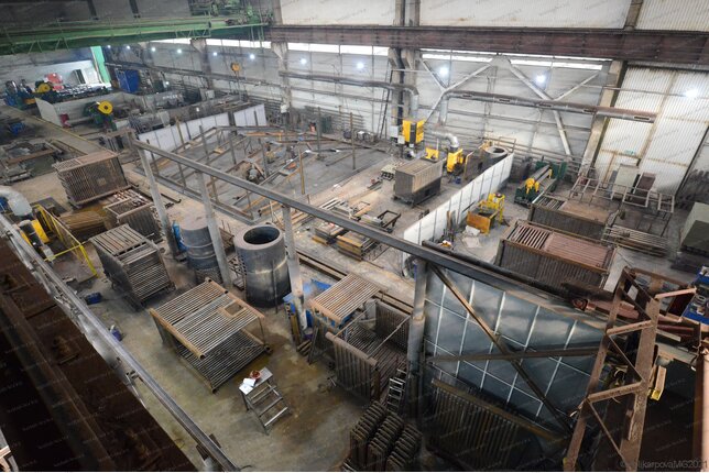 Котлы 1100 кВт на дровах - производство